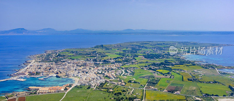 Favignana, Egadi群岛(意大利西西里岛)的主岛